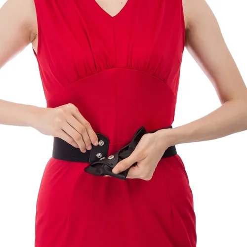 Miniatura 4 de GRACE KARIN Cinturón ancho para mujer, estilo vintage, con lazo grande
