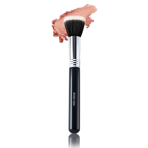Miniatura 30 de Pincel para sombra de ojos de pelo de pony natural de ENZO KEN, pincel para sombra de ojos de mezcla media, pincel sombreador para sombra de ojos