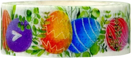 Miniatura 18 de allydrew Cinta adhesiva Washi, 0.591 in x 32.8 ft, zorros