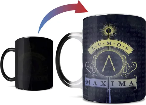 Miniatura 6 de Morphing Mugs Harry Potter (Hogwarts) - Taza de cerámica, color negro