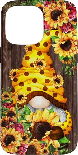 Miniatura 21 de Yellow Sunflower Gnome for Women Cute Summer Flower Pattern Case for iPhone 17