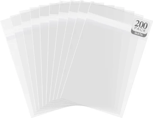 Miniatura 19 de Golden State Art, Fundas de almacenamiento transparentes libres de ácido de 9" x 12", se ajustan a documentos tamaño A4 y carta