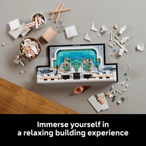 Miniatura 3 de LEGO Architecture Fuente de Trevi Juego de Construcción - Modelo Coleccionable del Monumento Italiano para Exhibición para Adultos, 18+ - Regalo