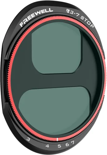 Freewell Filtro ND variable de parada VND 3-7 para DJI Mavic 4 Pro - Control de exposición ajustable