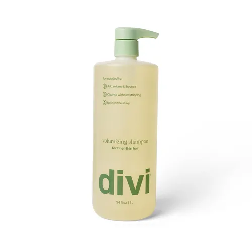 Miniatura 10 de Divi Champú voluminizador para mujeres y hombres - Champú de volumen ligero para cabello fino - Formulado para limpiar, nutrir y equilibrar el cuero