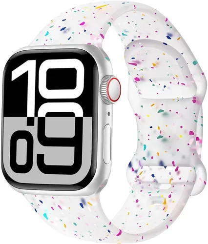 Miniatura 8 de Correa deportiva compatible con Apple Watch SE, correas de repuesto para Apple Watch SE de 1.49, 1.57, 1.61, 1.65, 1.73 y 1.77 pulgadas, correas