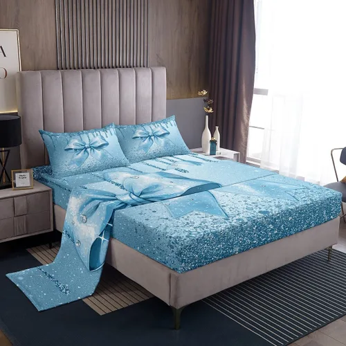 Miniatura 24 de Juego de sábanas con temática de camping feliz, juego de ropa de cama de viaje para niños, niñas, niños, adolescentes, decoración de dormitorio