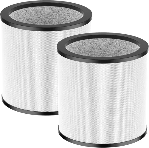Paquete de 2 filtros HEPA de repuesto para filtro TP01 mejorados, compatibles con los modelos Dyson Tower Purifier Pure Cool Link TP01, TP02, TP03,