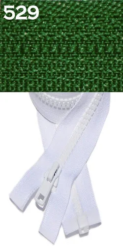 Miniatura 40 de YKK Cremallera Vislon de 22 pulgadas, 5 separadores de plástico moldeado, peso medio por cada uno (color seleccionado) (rosa azafrán - 806)