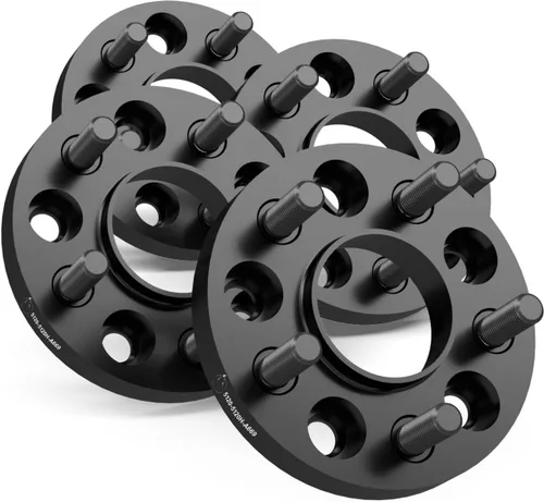 Miniatura 15 de Wheel Accessories Parts 2 adaptadores de espaciadores de rueda centrados en buje 5 en 4.724 in 0.197x4.724 in 1.00" de grosor 0.551 in 1.50