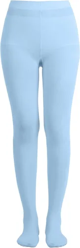 Miniatura 2 de EMEM Apparel Medias con pies de microfibra opacas de color sólido para mujer