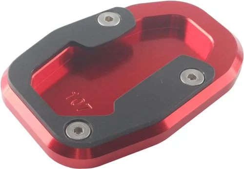 Miniatura 5 de Soporte lateral antideslizante para ampliar almohadilla para DUCATI DESERT X 2022-2023 Rojo