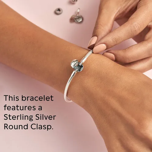 Miniatura 4 de Pandora - Brazalete de serpiente, brazalete con dijes, joyería Smooth Moments