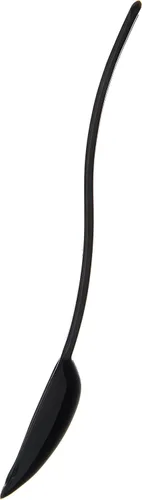 Miniatura 4 de Carlisle FoodService Products Cuchara sólida de plástico, 9 pulgadas, color negro (paquete de 2)