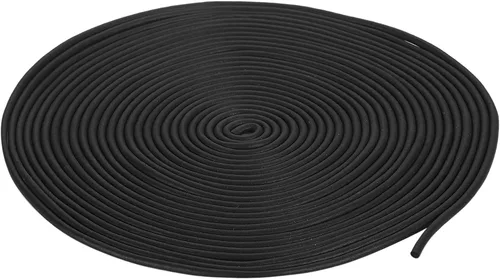 Miniatura 28 de uxcell Tira de sellado de goma de espuma, 0.197 in (13/64 pulgadas) de diámetro, 23.0 ft (22.96 pies) de caucho EPDM redondo largo para juntas