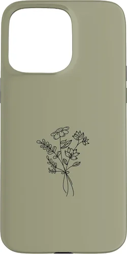 Miniatura 27 de Funda para iPhone 12 mini Wildlfower Floral Flower Khaki