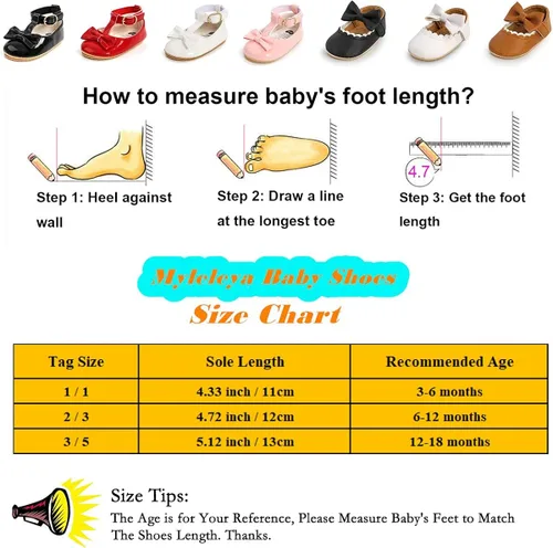 Miniatura 7 de Zapatos para bebé niño y niña, uniformes de boda, zapatos de vestir suaves con suela antideslizante, mocasines para caminar recién nacidos, cuna