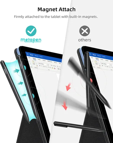 Miniatura 7 de Metapen Lápiz Stylus M1 para Microsoft Surface (Vida de Batería de 75 Días, Escritura Suave), Compatible con Surface Pro 11/10/X/9/8/7/6/5/4/3/Book