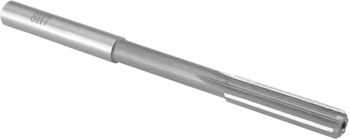 Escariador de portabrocas de 0.315 in, H7 HSS rectas, máquina de torno de flautas de 0.315 in, herramienta de corte de vástago redondo de acero de