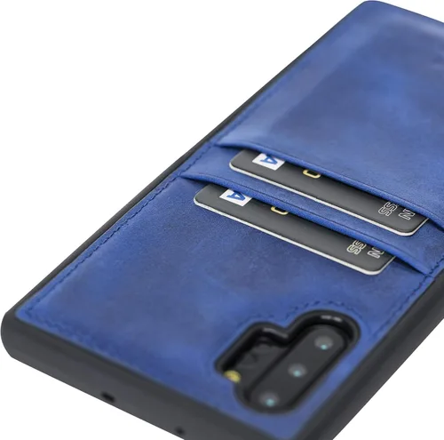 Miniatura 69 de Venito Capri - Funda de piel tipo cartera compatible con Samsung Galaxy Note 10 Plus (6,8 pulgadas), extra segura, con bloqueo RFID y cubierta