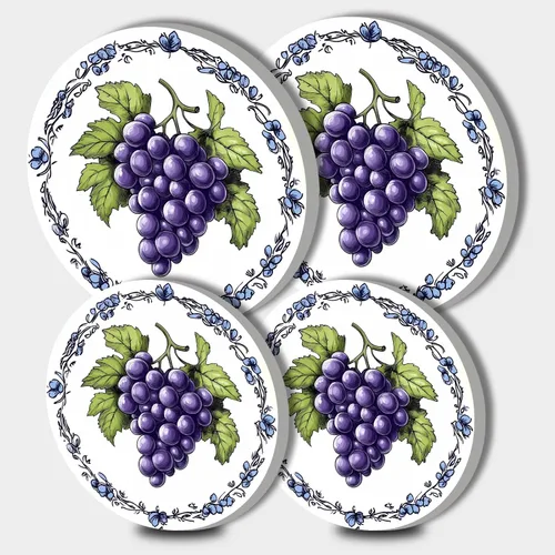 Miniatura 31 de Juego de 4 fundas redondas familiares para quemadores de estufas, 2 piezas de 8 pulgadas y 2 piezas de 10 pulgadas, fundas para quemadores de estufa