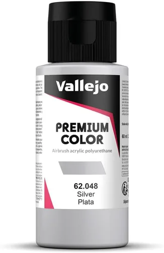 Miniatura 10 de Vallejo - Premium Color RC Metallic Medium 2.02 Fl.Oz. (2.0 fl oz) para aerografía, resina híbrida acrílico-poliuretano de gran resistencia para uso