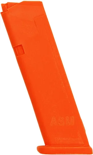 Miniatura 14 de American Safety Trainers - Revistas de entrenamiento de polímero sólido no funcionales, color naranja resplandeciente, fabricado en Estados Unidos
