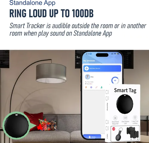 Miniatura 3 de Rastreador GPS de coche para vehículos: dispositivos de seguimiento ocultos para automóviles, no requiere tarjeta SIM, disponible para Android e