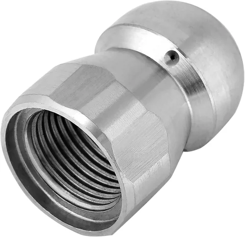 Miniatura 7 de Yosoo Health Gear Boquilla de desagüe, boquilla de chorro de 3/8 pulgadas, boquilla de agua, limpiador de línea de drenaje de alta presión, boquilla