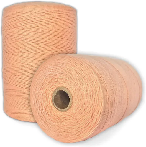 Miniatura 13 de Hilo de urdimbre de telar 100% algodón (verde aguamarina), hilo de urdimbre 8/4 (800 yardas), perfecto para tejer: alfombra, tapiz, alfombra, manta