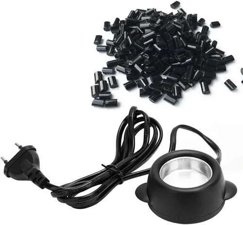 Miniatura 7 de Pegamento Melting Pot Mini Temperatura Constante Extensiones de Cabello Pegamento Ollas de fusión Peluca Estufa de fusión Olla Caliente