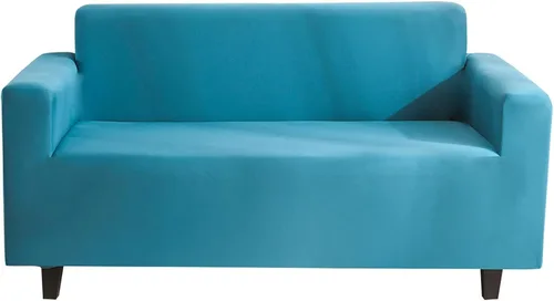 Miniatura 16 de Fundas de sofá de color liso, funda elástica para sofá, protector universal de muebles, suave, lavable, con parte inferior elástica, fundas de sofá