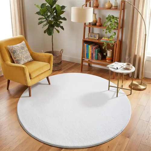 Miniatura 250 de Amearea Alfombras modernas para dormitorio, sala de estar, alfombra de espuma viscoelástica gruesa de 4 x 6 pies, alfombra de espuma viscoelástica