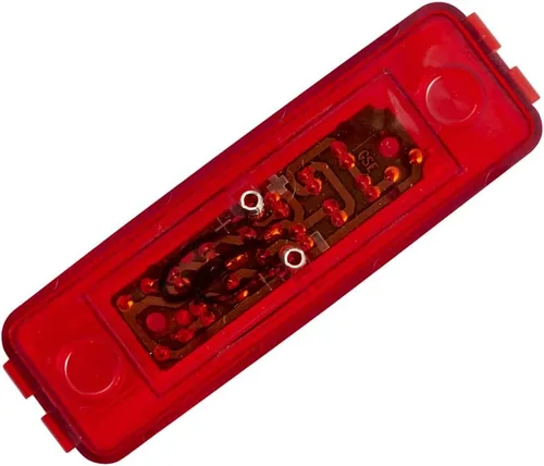 Miniatura 4 de RoadPro RP-1274R Luz LED sellada roja de 3.75" x 1.25