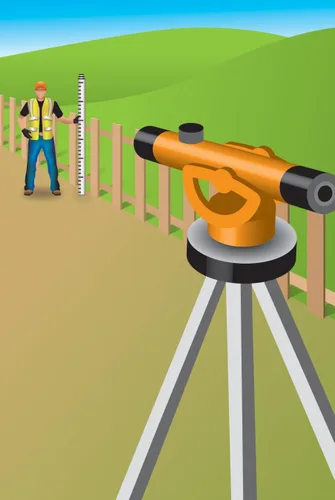 Miniatura 6 de Johnson Level & Tool 40-6910 22X Nivel de tránsito para constructores, naranja, 1 nivel