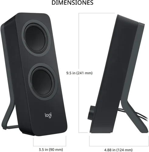 Miniatura 4 de Logitech Z207 Altavoces de ordenador estéreo 2.0 con Bluetooth