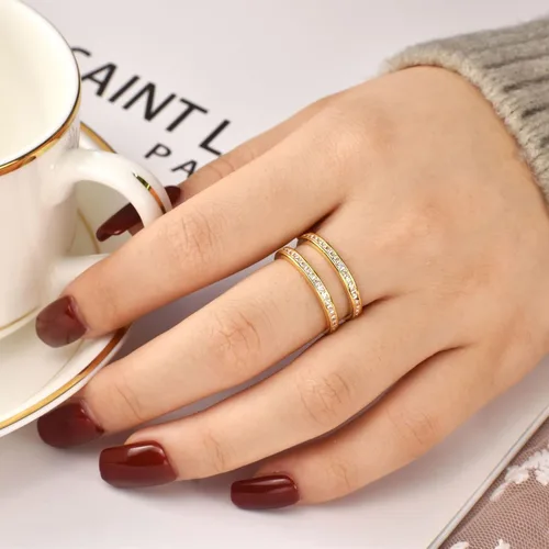 Miniatura 3 de Wuziwen Anillo realzador vintage de princesa para mujer, plata de ley 925 AAAAA CZ