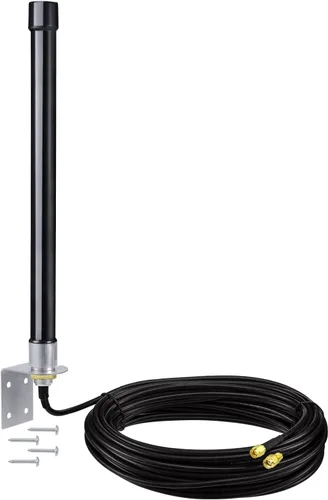 Bingfu Antena de cámara celular de largo alcance 0.14 oz LTE de 32.8 pies, cable compatible con Spypoint Link Micro Covert Spartan Stealth Muddy