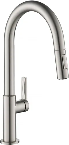 Miniatura 55 de Kraus Oletto KSF-2830BB - Pulverizador desplegable de una sola manija para grifos de cocina con sensor sin contacto en latón cepillado Bronce
