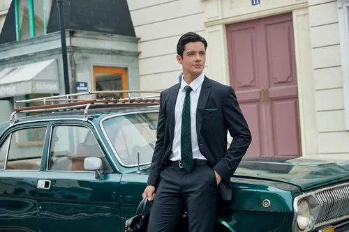 Miniatura 238 de HISDERN Conjunto de corbata a cuadros a cuadros pañuelo tejido clásico formal para hombre corbata y bolsillo cuadrado