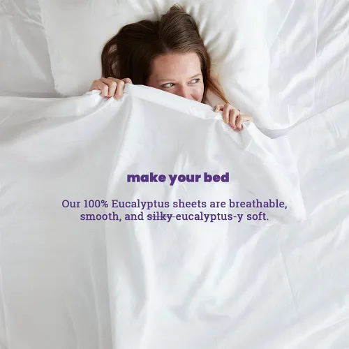 Miniatura 5 de Sheets & Giggles es ropa de cama. Lyocell Juego de sábanas de eucalipto, nuestras sábanas son naturalmente más suaves, más transpirables, más Gris