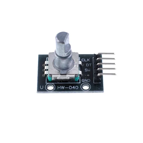 Miniatura 2 de Paquete de 5 módulos de codificador rotativo KY-040, sensor de ladrillo incremental para Arduino, AVR, PIC, STM32, Raspberry Pi - Codificador
