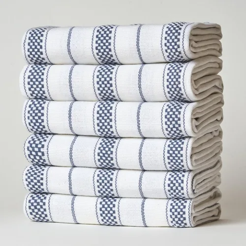 Miniatura 18 de Juego de Toallas de Cocina – Paquete de 3 (20 x 30 pulgadas) Extra Grandes de Algodón Premium para Cocina – Absorbentes – 100% Algodón – con Lazo