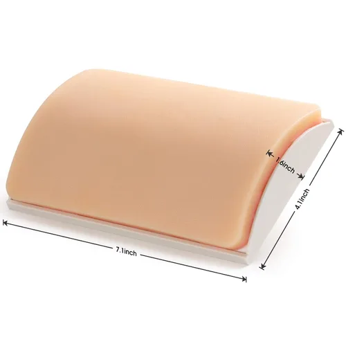 Miniatura 6 de Ultrassist Almohadilla de sutura premium para estudiantes de medicina, almohadilla de práctica de sutura de silicona con mallas dobles mejoradas