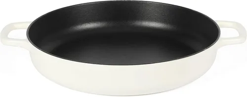 Miniatura 5 de Sur La Table Kitchen Essentials Sartén Braseadora de Hierro Fundido Esmaltado de 3.75 Cuartos Todo en Uno Multiusos No Tóxico Antiadherente con Tapa
