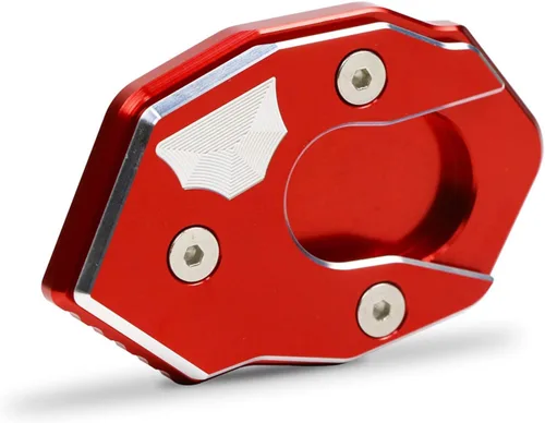 Miniatura 7 de Motocicleta Kickstand Extender Pie Lateral Soporte de Extensión Pad Placa de Soporte Para Kawasaki Z650 Z900 Z1000 Z1000SX ER-6N ZX6R ZX10R