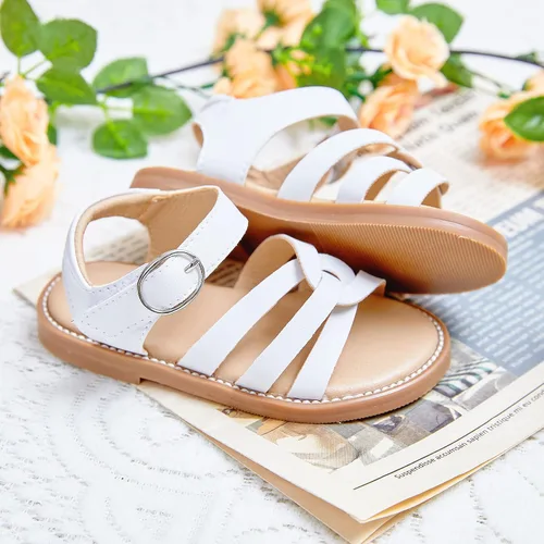 Miniatura 132 de THEE BRON Sandalias cómodas para niñas, zapatos para niños, sandalias rellenas