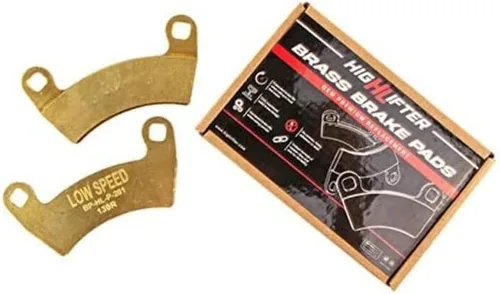 Miniatura 3 de High Lifter Pastillas de freno de latón compatibles con modelos seleccionados Polaris UTV RZR 800, Scrambler 850/1000, Sportsman 550 Front &