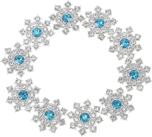 30 piezas de botones de copo de nieve de diamantes de imitación de cristal con parte trasera plana adornos para manualidades, joyería DIY, álbumes