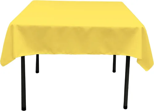 Miniatura 122 de LA Linen. Mantel cuadrado de popelina de poliéster